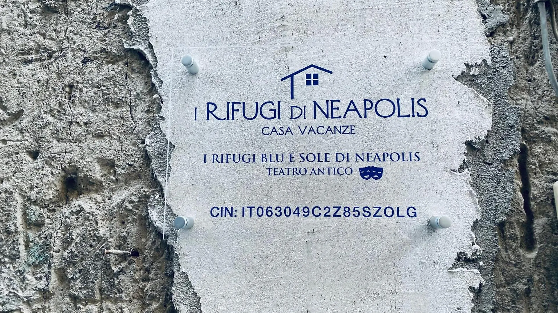I Rifugi Blu E Sole Di Neapolis Teatro Antico Villa Holiday home Naples
